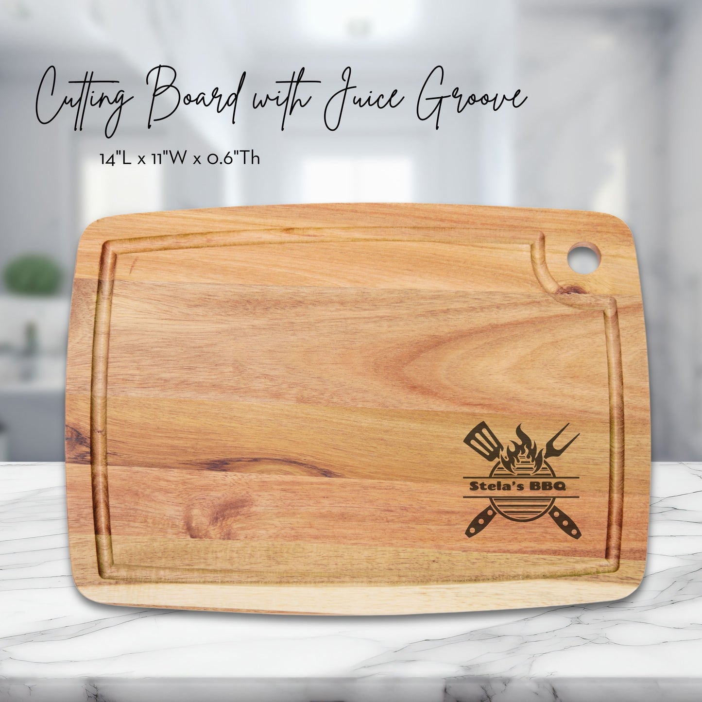 Grilling Gifts, BBQ Cutting Board, Custom BBQ Board, BBQ Gifts, Meat Cutting Board, Personalized Cutting Board, Custom Steak Board