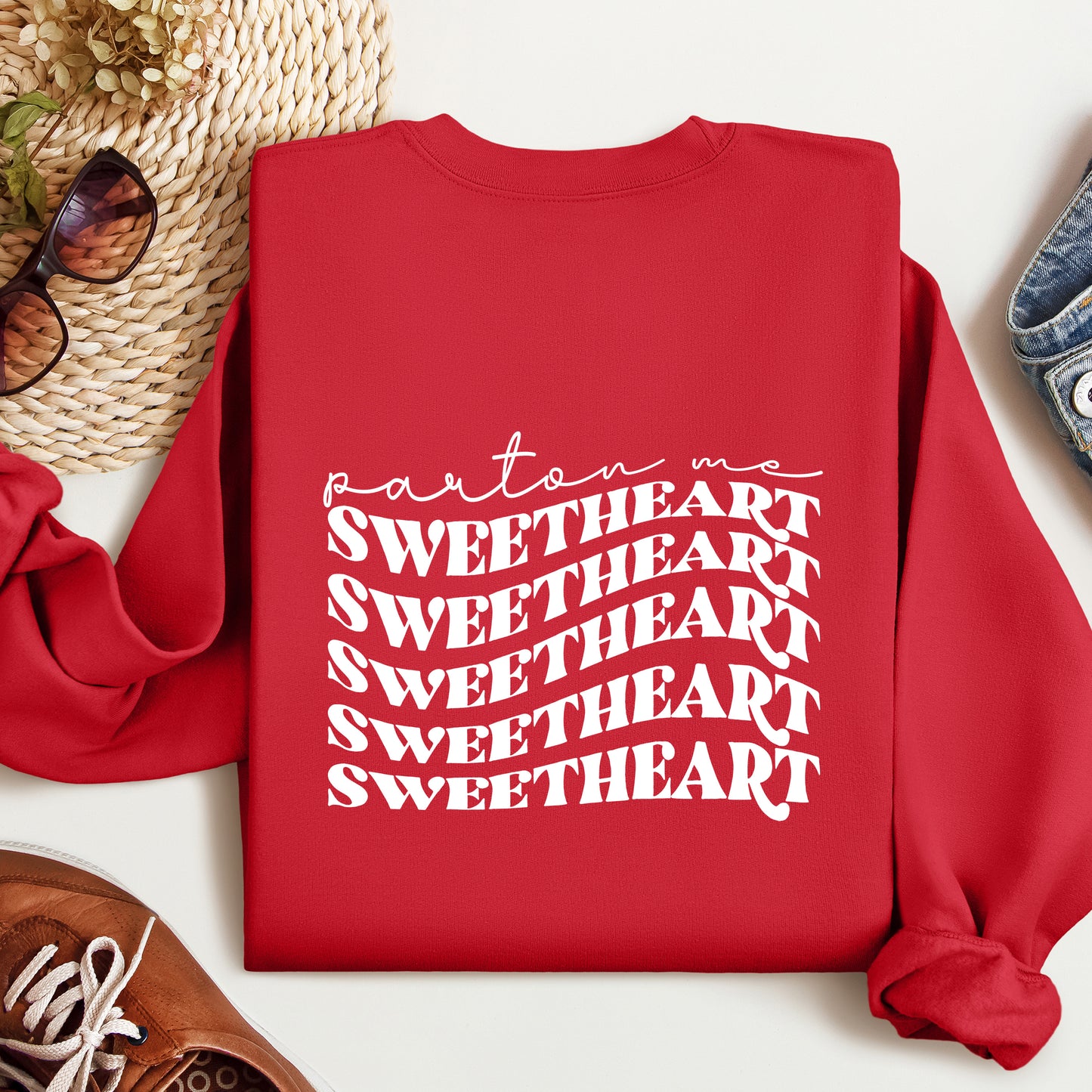 Parton Me Sweetheart Sweatshirt, Valentines Day Sweat, Valentines Day Gift for Women, Gift For Her, Heart Sweatshirt,Valentine Gift