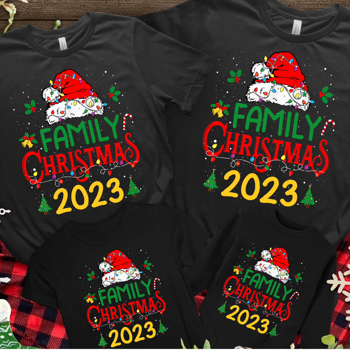 Christmas Crew 2023 Shirt, Family Christmas Shirts, Christmas Gifts, Family Christmas Pajamas, Christmas Tees