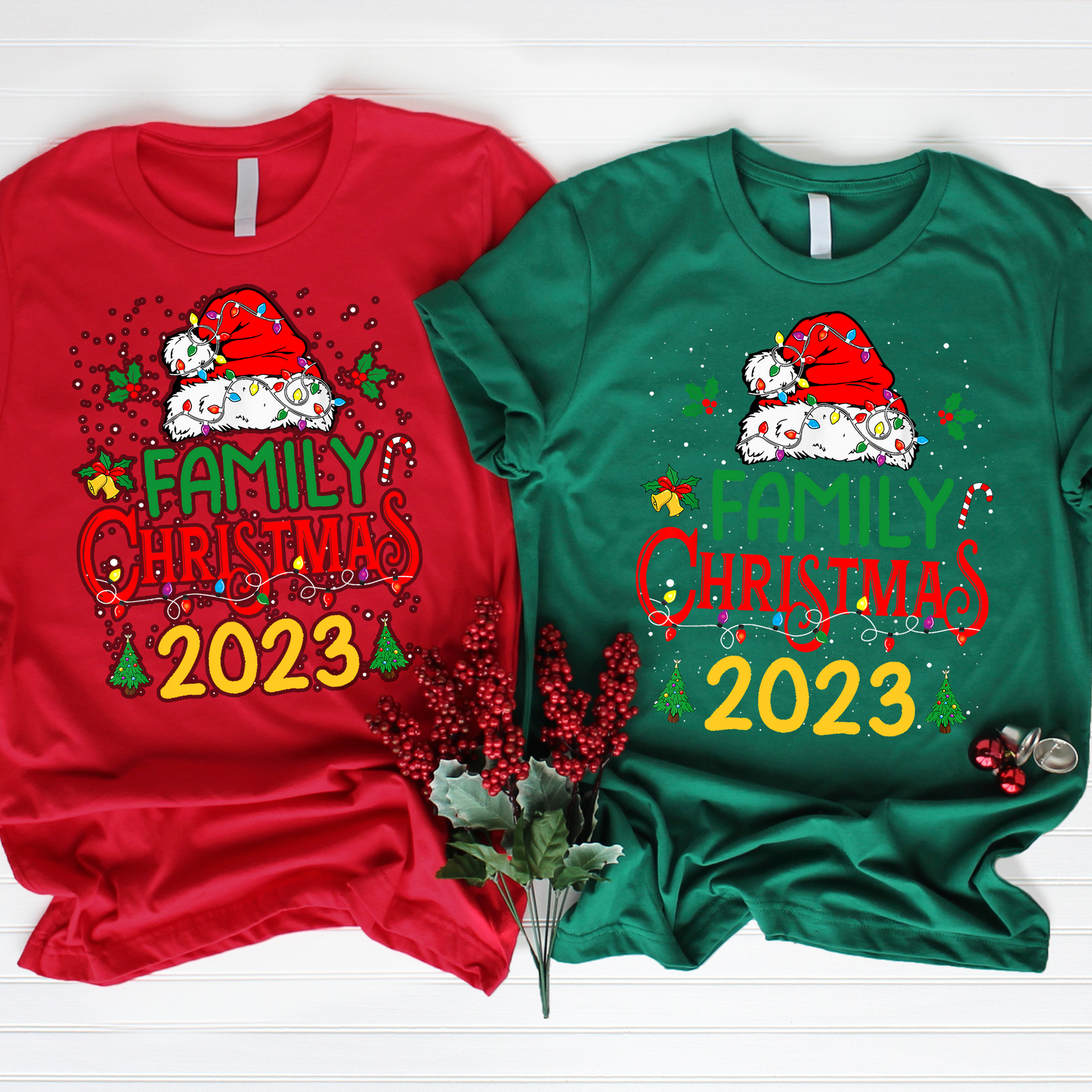 Christmas Crew 2023 Shirt, Family Christmas Shirts, Christmas Gifts, Family Christmas Pajamas, Christmas Tees