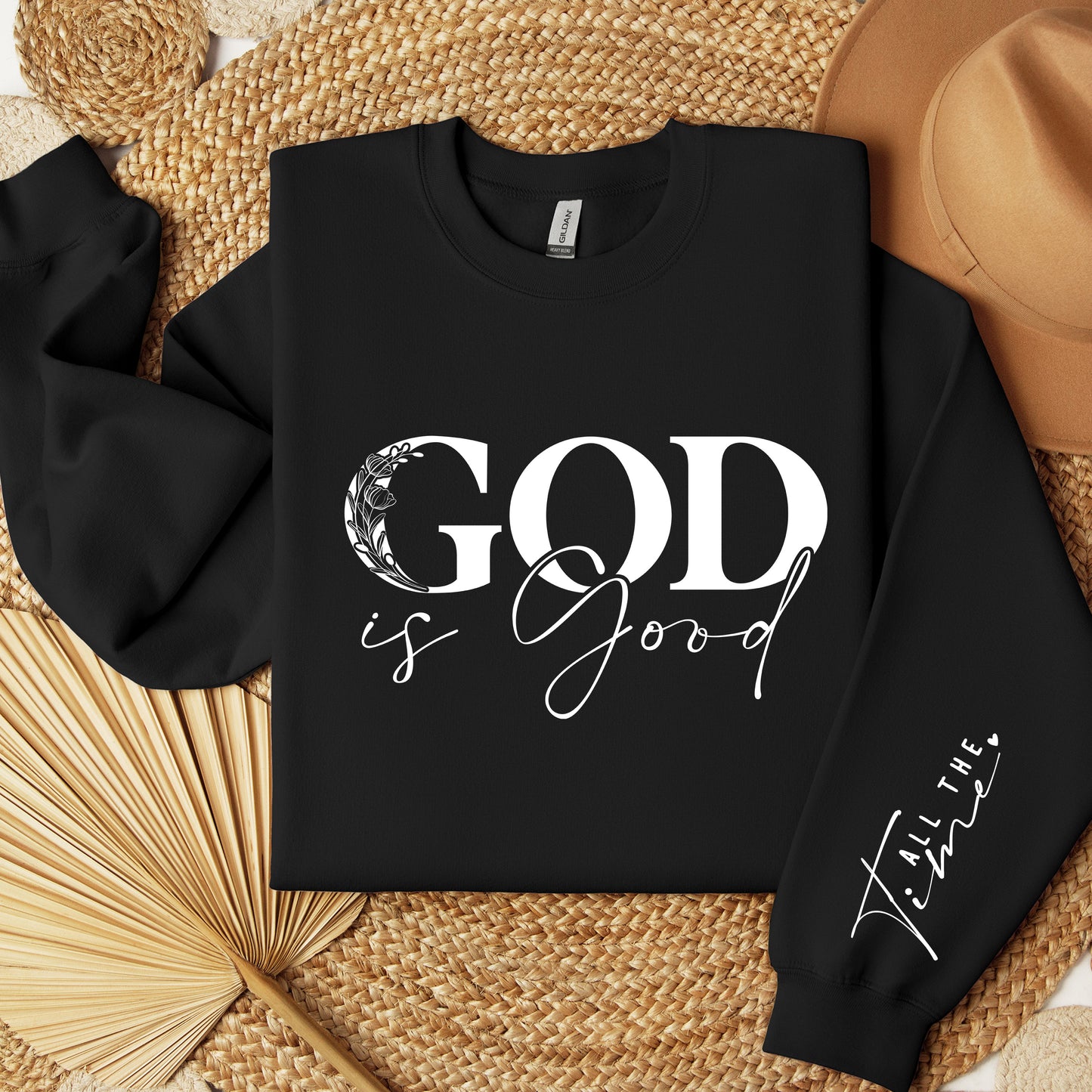 God is Good All the Time Verse shirt, Christian sweatshirt, Aesthetic Bible Verse Shirt, Motivational Shirt