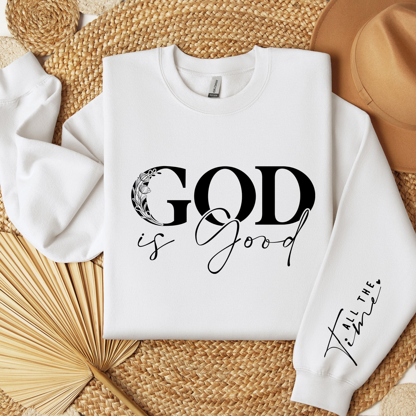 God is Good All the Time Verse shirt, Christian sweatshirt, Aesthetic Bible Verse Shirt, Motivational Shirt