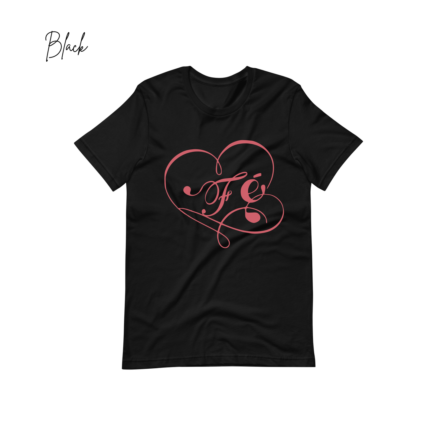 "Fe" Bible Verse Tees, Religious T-shirt, Spanish Christian Gift, Faith Shirt, Frases Cristianas, Camiseta en español, Hispanic Apparel
