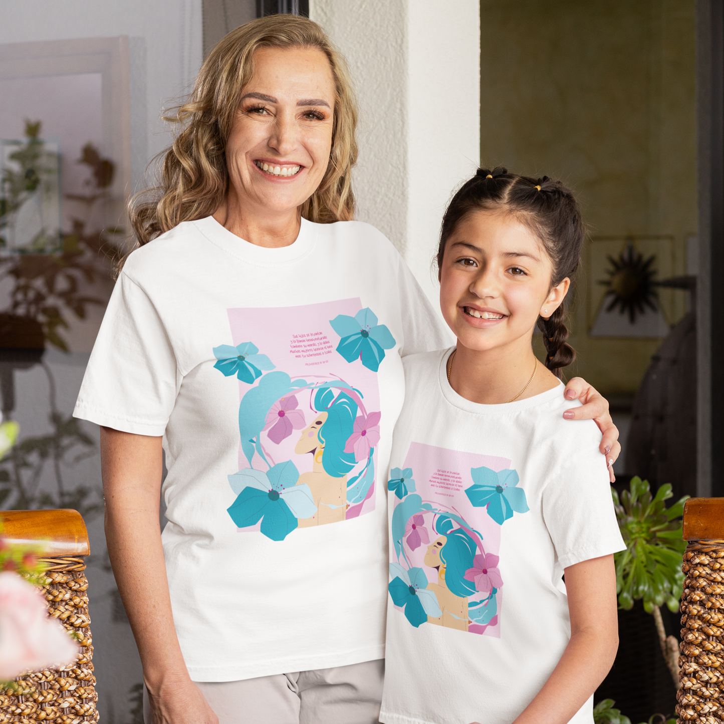 Proverbs 31 Woman Christian T-Shirt – Faith-Based Tee for Godly Women | Blessed Mom, Wife, Daughter of the King Shirt