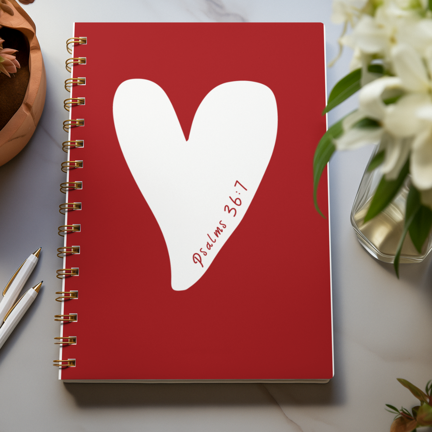 "Psalm 37:6 Notebook - Christian Journal, Bible Verse Gift, Faith-Based Prayer Journal, Inspirational Religious Notebook
