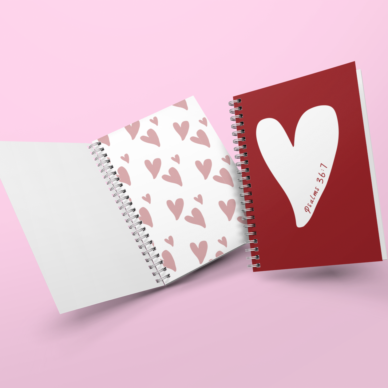 "Psalm 37:6 Notebook - Christian Journal, Bible Verse Gift, Faith-Based Prayer Journal, Inspirational Religious Notebook