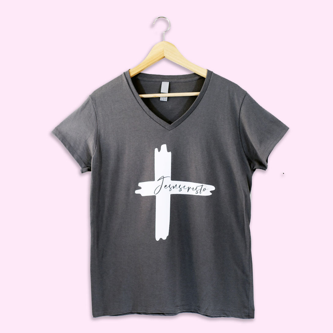 "Jesucristo" Bible Verse Tees, Religious T-shirt, Spanish Christian Gift, Faith Shirt, Frases Cristianas, Camiseta en español, Hispanic Apparel