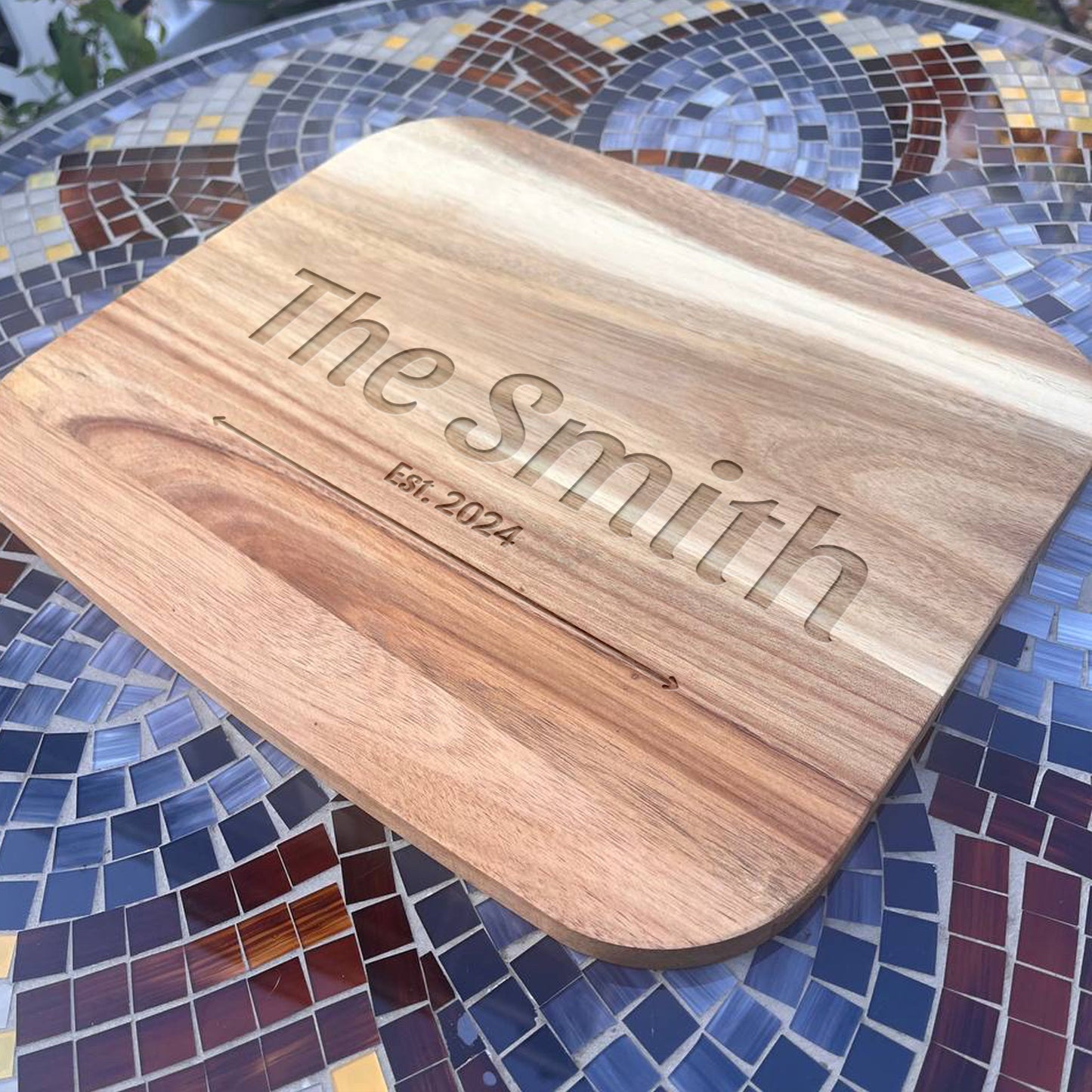 Personalized Cutting Board, Charcuterie Board, Laser Engraved Wedding Gift, Engagement Present, Gifts for Mom, Custom Cutting Board, Personalized Kitchen Gift, Fiance