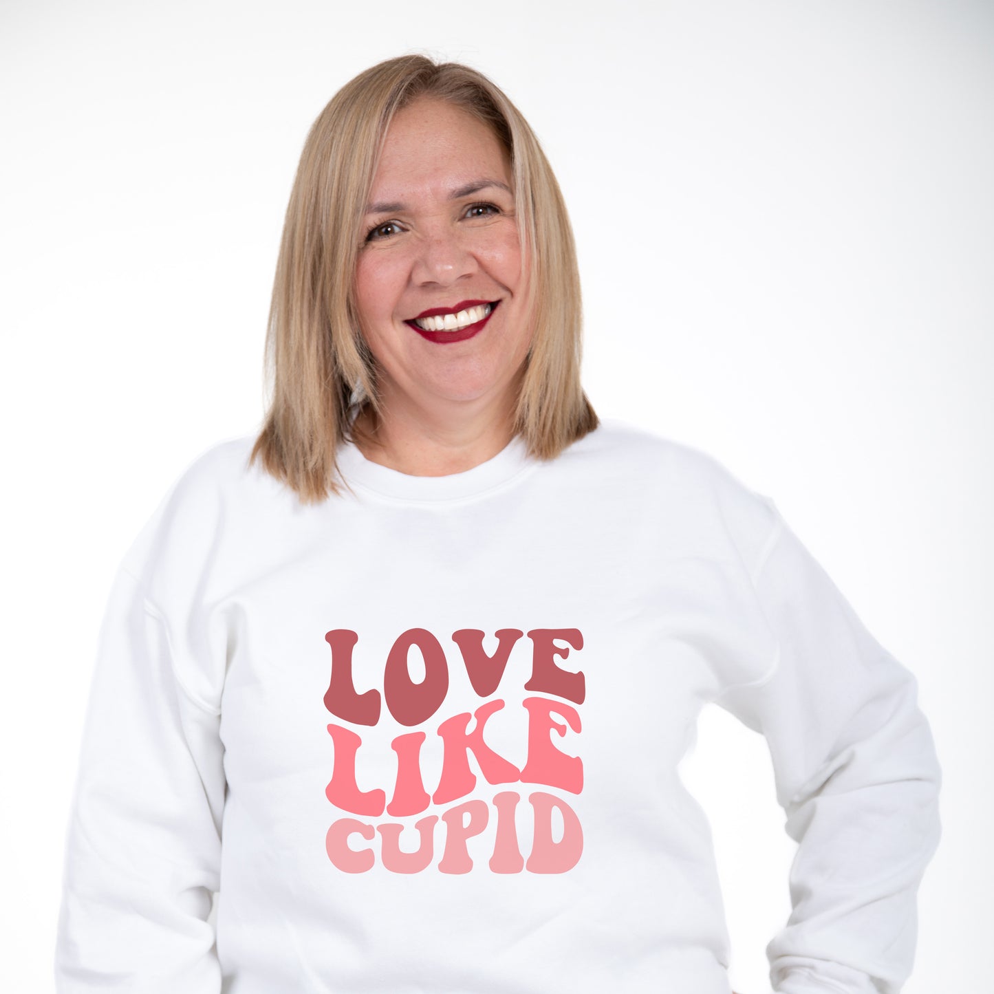 Love like Cupid Sweatshirt, Valentines Day Sweat, Valentines Day Gift for Women, Gift For Her, Love Sweatshirt, Valentine Gift