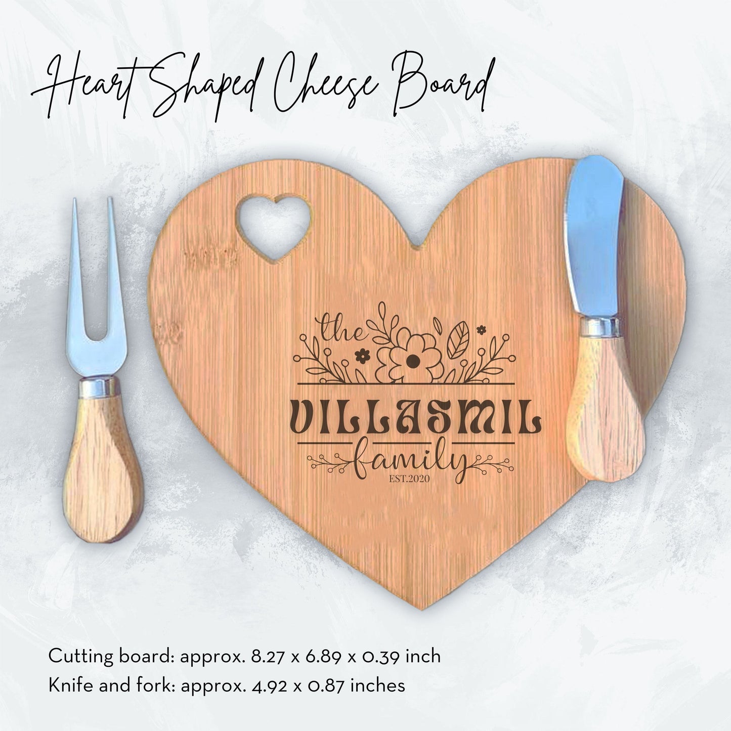 Personalized Cutting Board, Personalized Wedding Gift, House Warming Gift, Engraved Cutting Board, Anniversary Present, closing gift