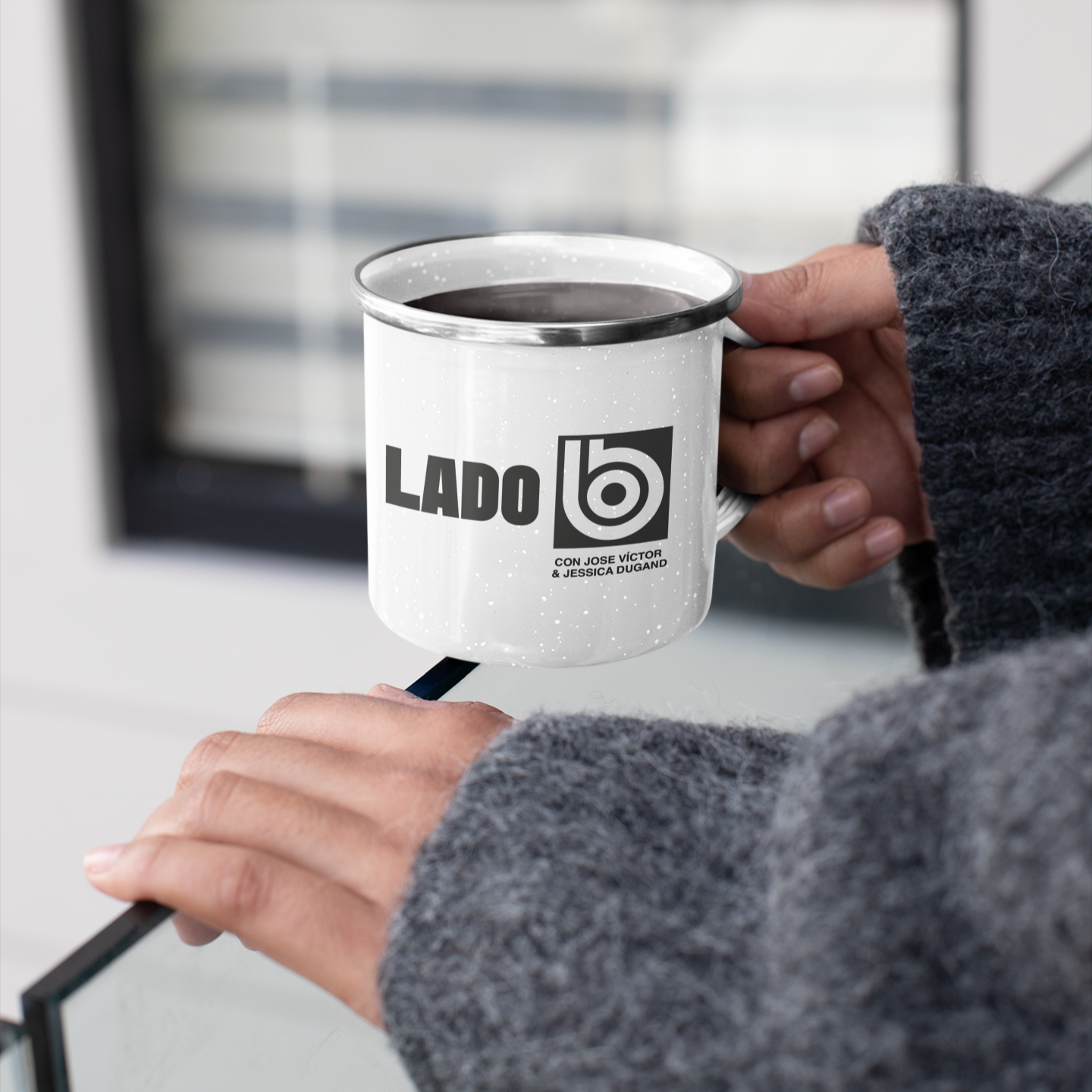 Lado B Podcast  Mug – Christian Faith & Inspiration | Buena Vibra Design Sponsor Collectible Coffee Cup