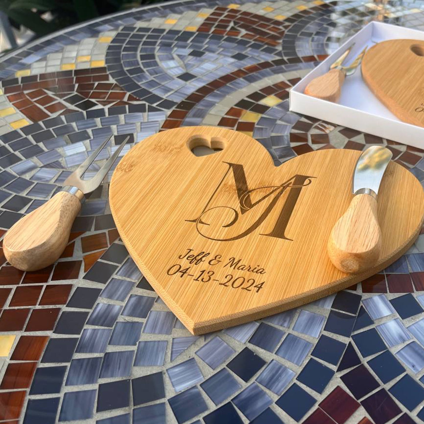 Personalized Cutting Board, Cheese Board, Monogram Charcuterie Board, Wedding Gift, Serving Board, Live Edge Cutting Board, Bread Board
