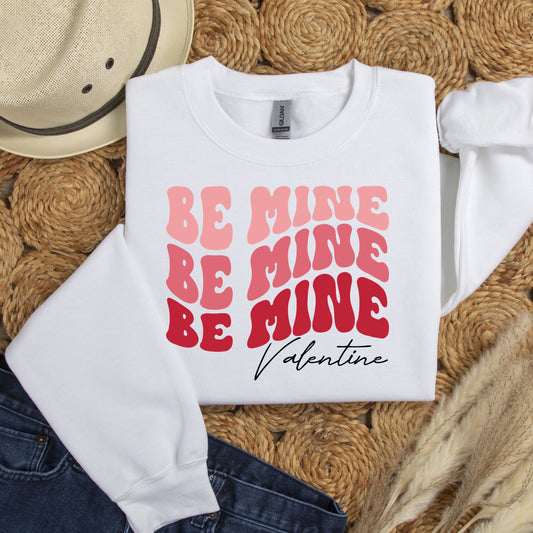Be My Valentine Sweatshirt, Couple Sweatshirt, Valentine's Day Gift, Heart Sweatshirt, Lover Sweatshirt Gift