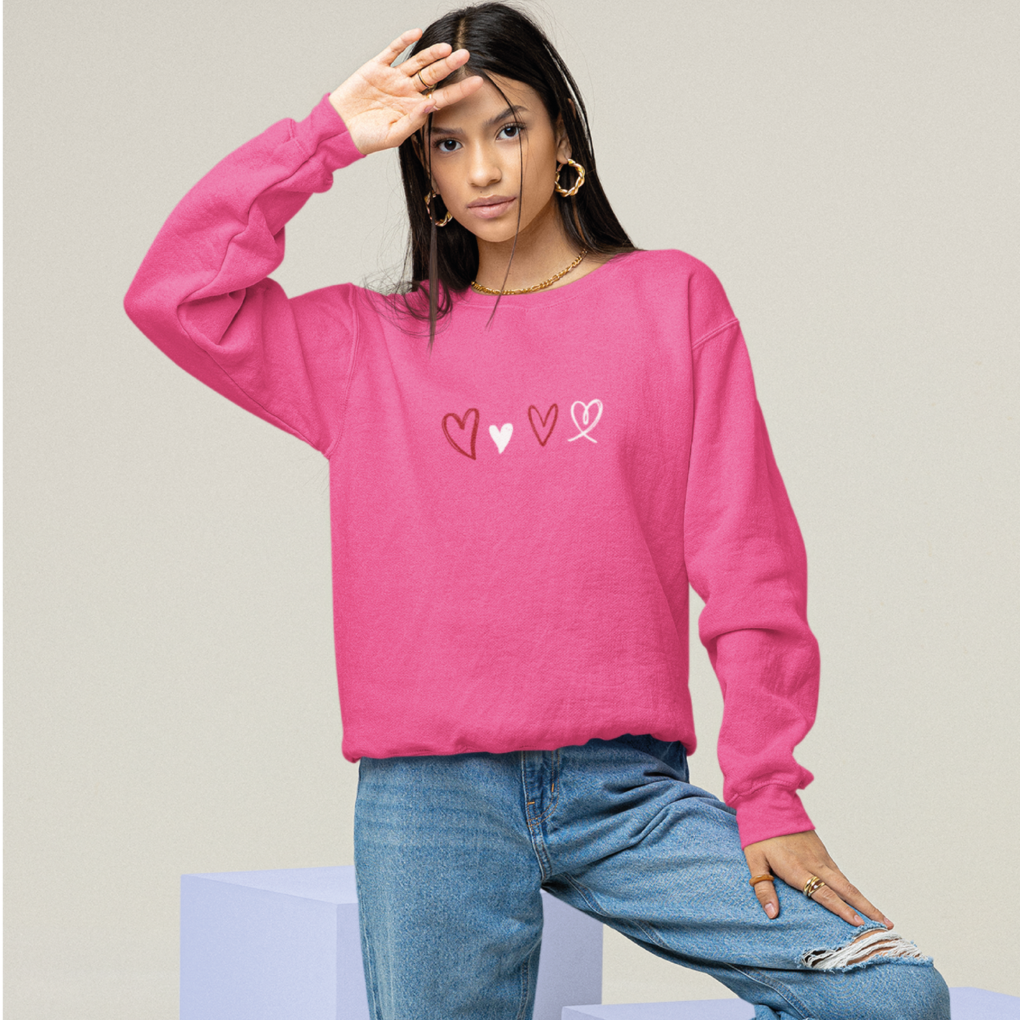 "Love Like God Loves" Crewneck – Faith-Inspired Comfort for Women, Spread God’s Love in Style! 💕