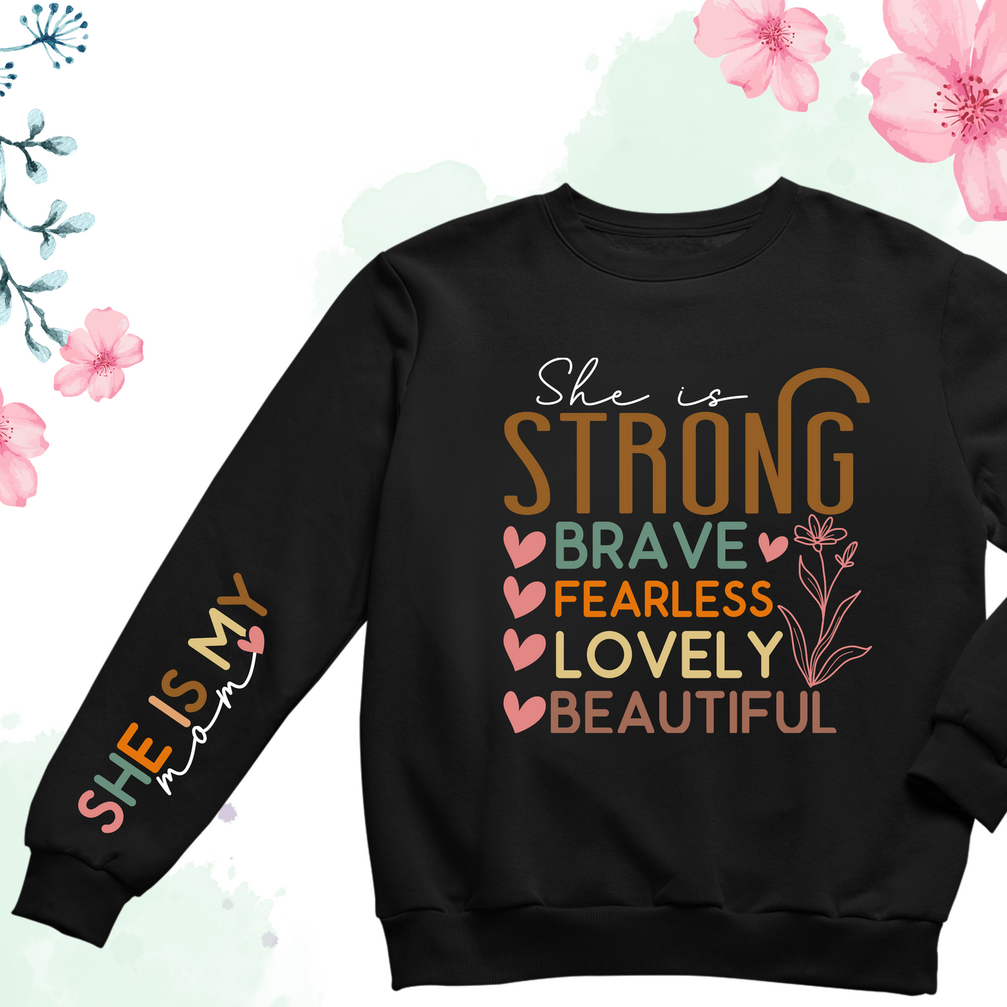 Mother's Day Sweatshirt, Female Empowerment Gift, Mommy Vibes Tee, Mom Power Hoodie, Mothers Day Gift, Gift for Mama Woman