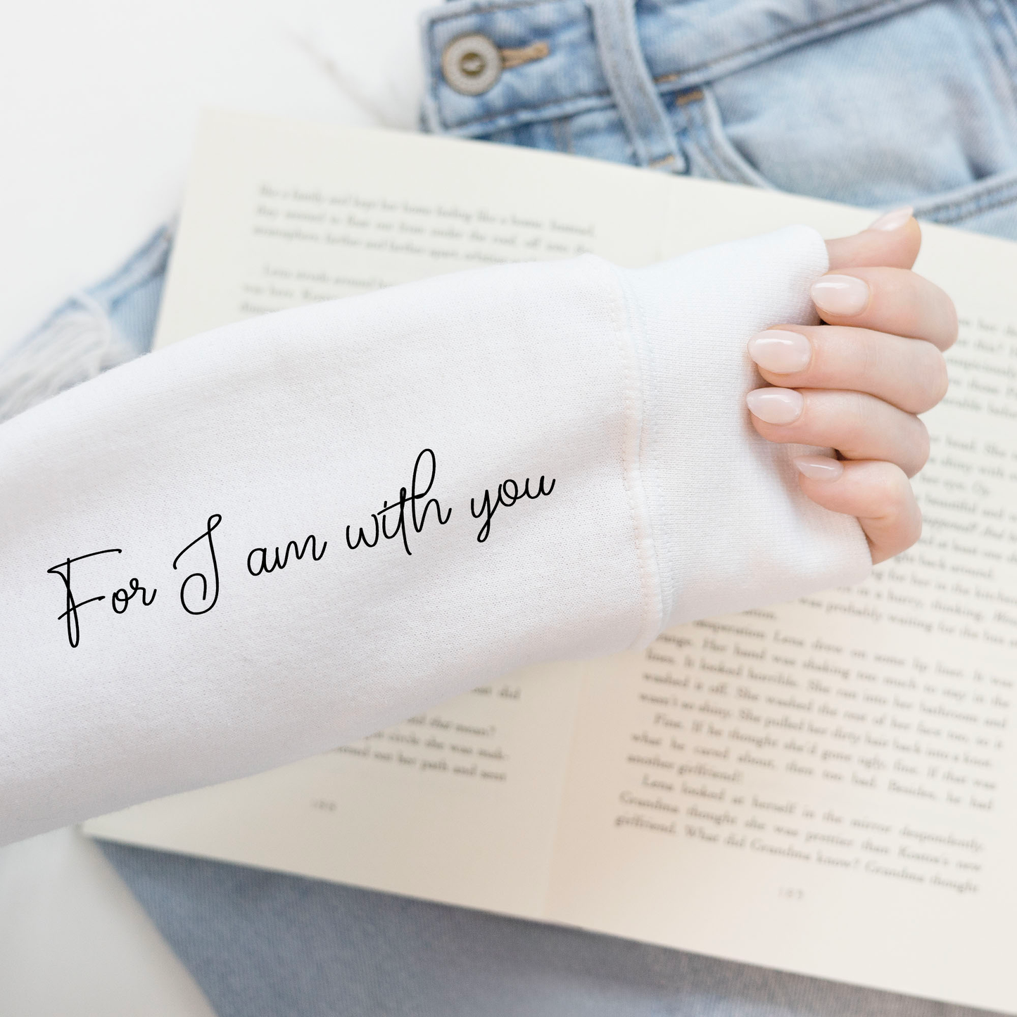 Fear Not Isaiah 41:10 Sweatshirt, Women's Christian Shirt, Bible Verse Hoodie, Faith Tshirt, Catholic Tee, Religious Gift For Women