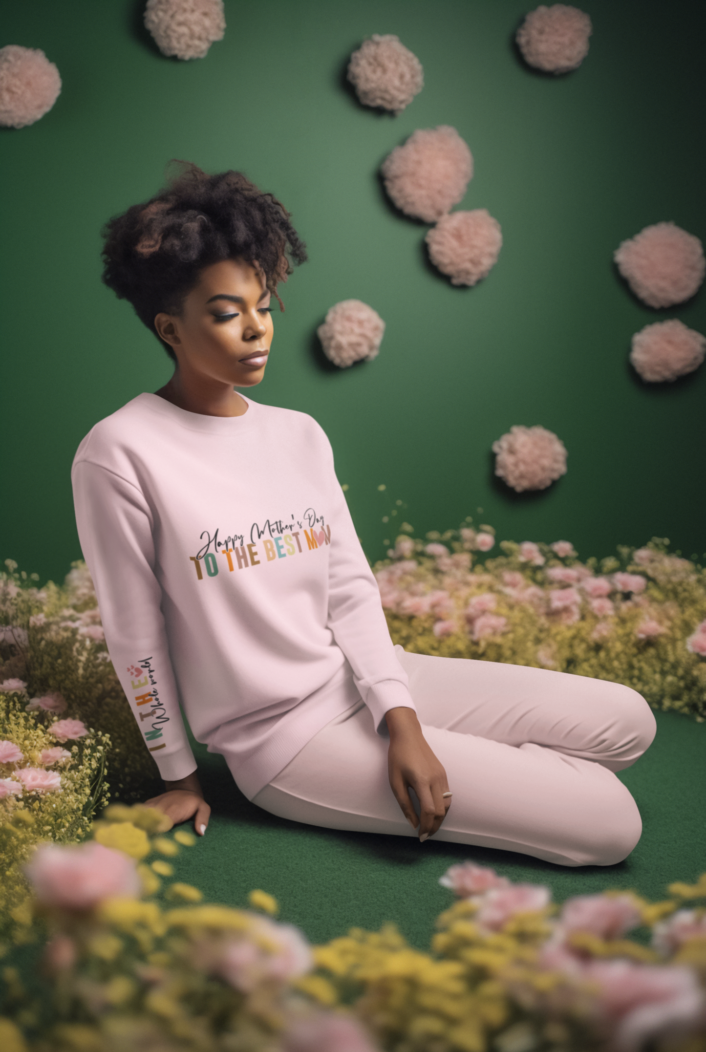 Happy Mother's Day Sweatshirt, Mothers Day Gift , Grandma's Gifts, Mother Love Sweater, Gift for Mama, Mama Crewneck, Cute Mom Sweater