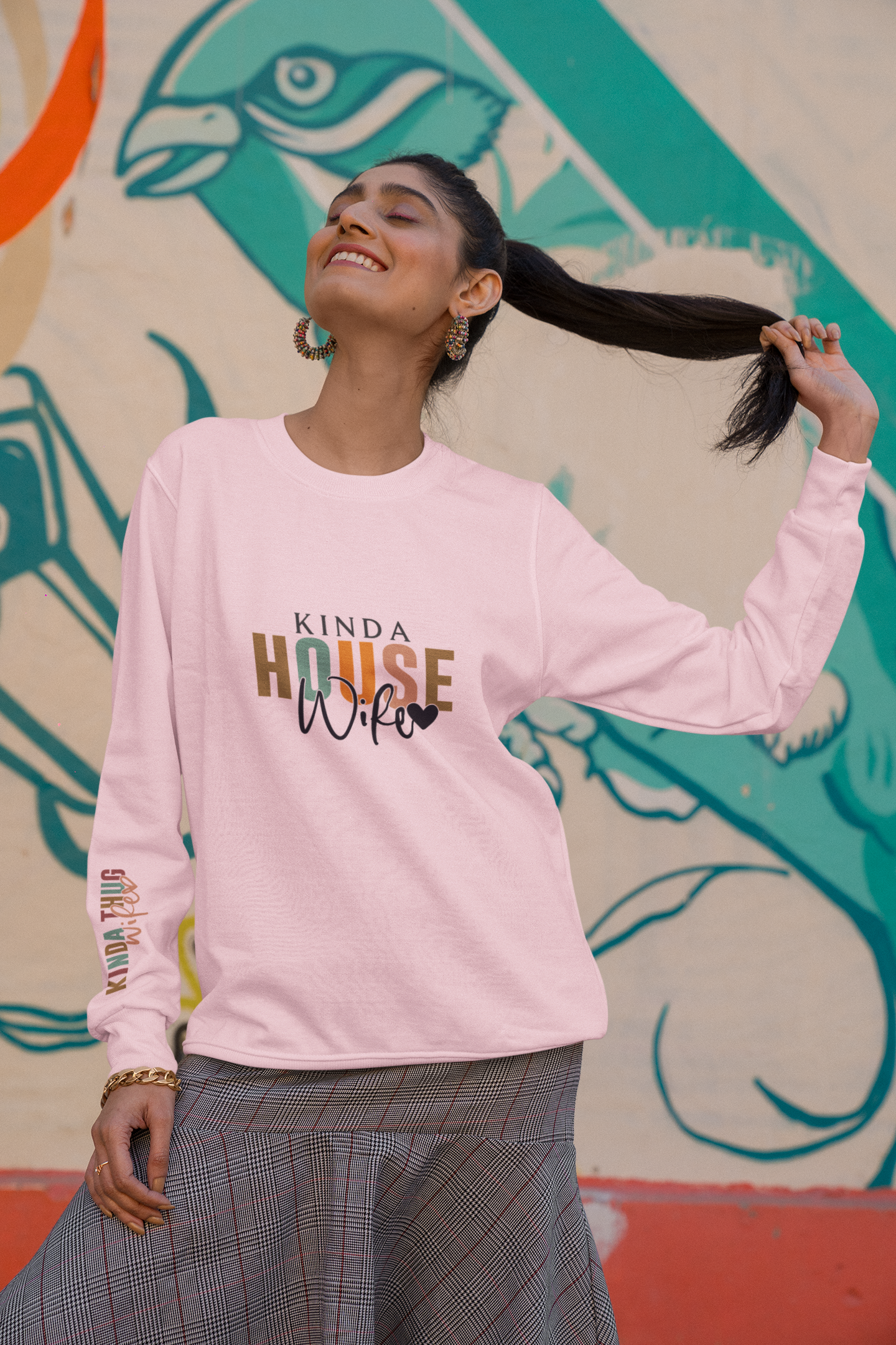 Wife Mother Sweatshirt, Mothers Day Gift , Mother's Day Hoodie, Wifey Tee, Funny Mom Shirt, Gift for Mama, Bestie Just Married Present