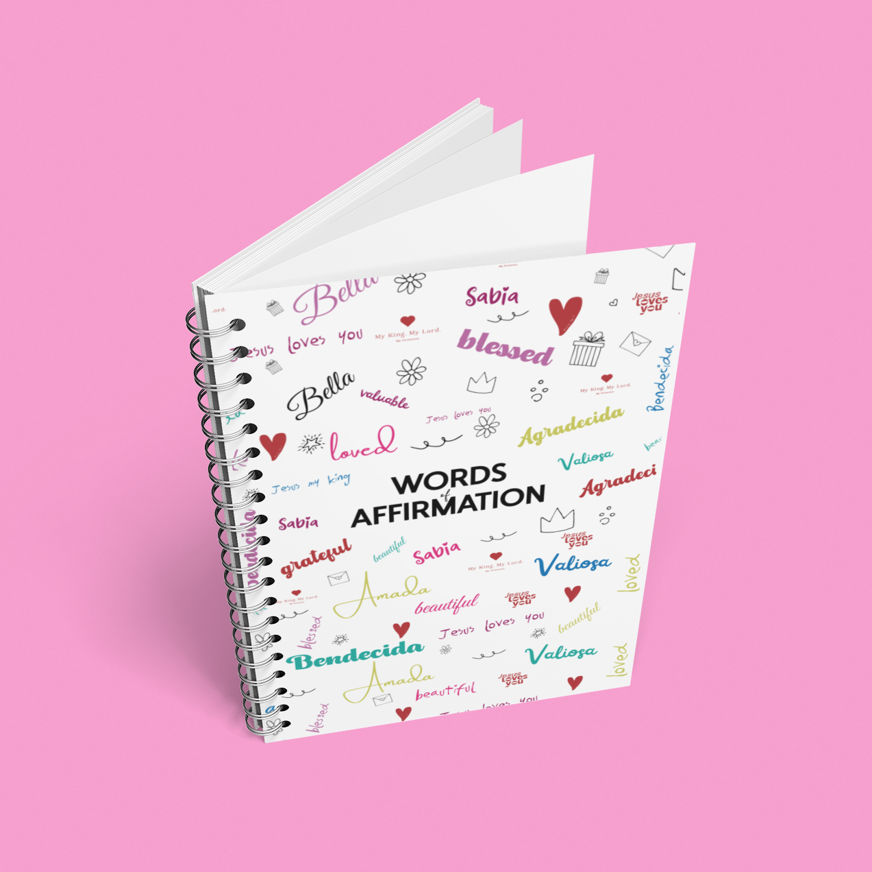 Christian Affirmation Journal – Faith-Based Notebook for Women | Inspirational Prayer & Gratitude Journal | Christian Gift