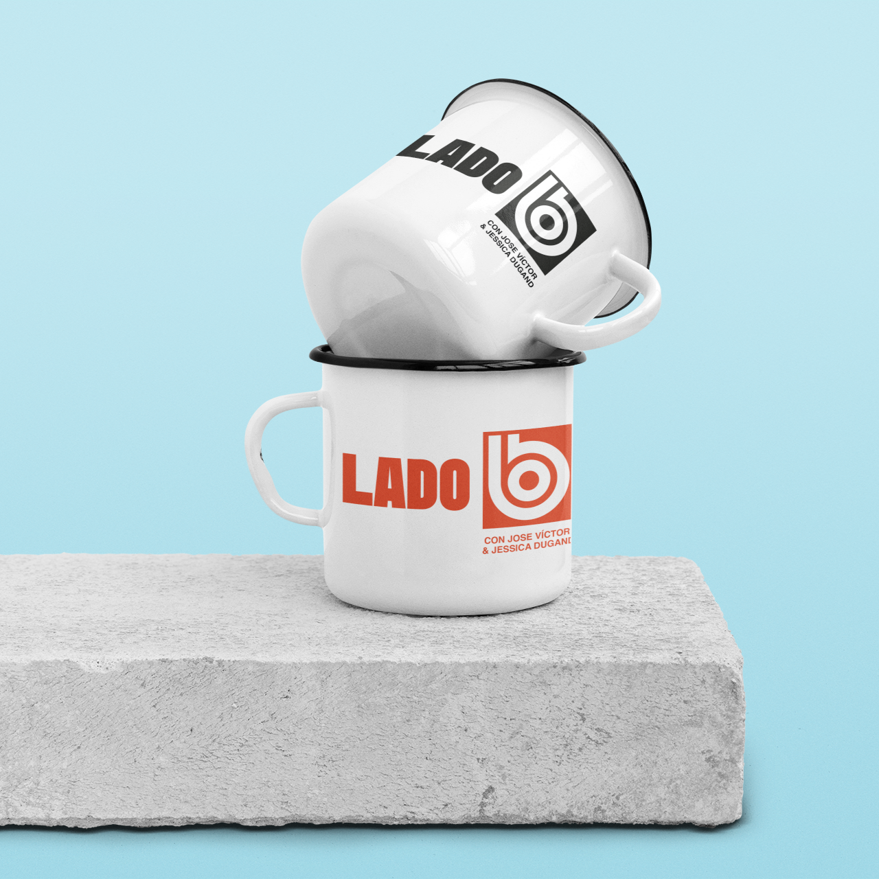 Lado B Podcast  Mug – Christian Faith & Inspiration | Buena Vibra Design Sponsor Collectible Coffee Cup