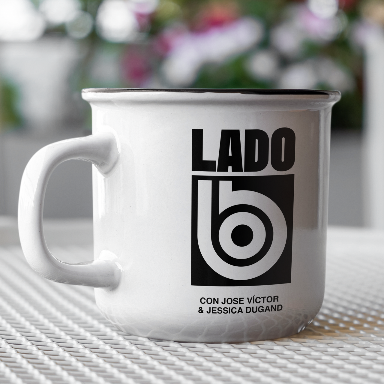 Lado B Podcast  Mug – Christian Faith & Inspiration | Buena Vibra Design Sponsor Collectible Coffee Cup