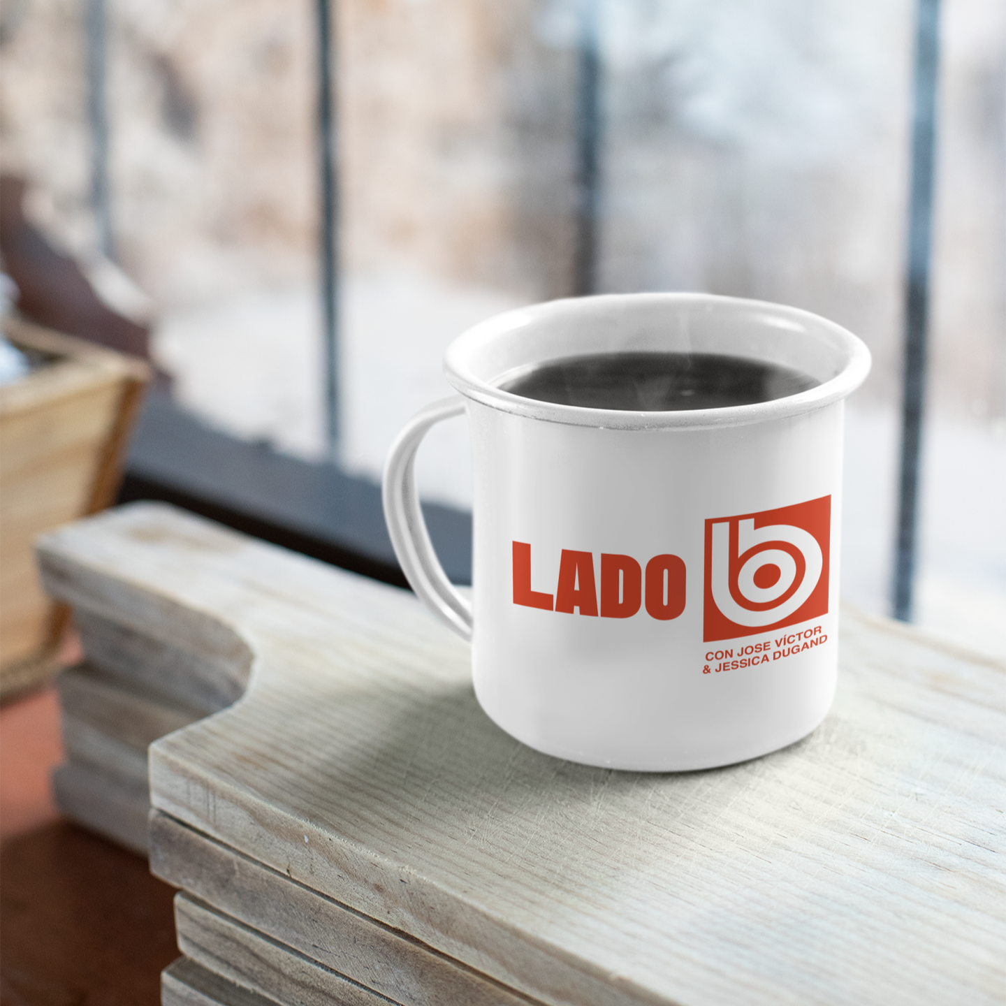 Lado B Podcast  Mug – Christian Faith & Inspiration | Buena Vibra Design Sponsor Collectible Coffee Cup