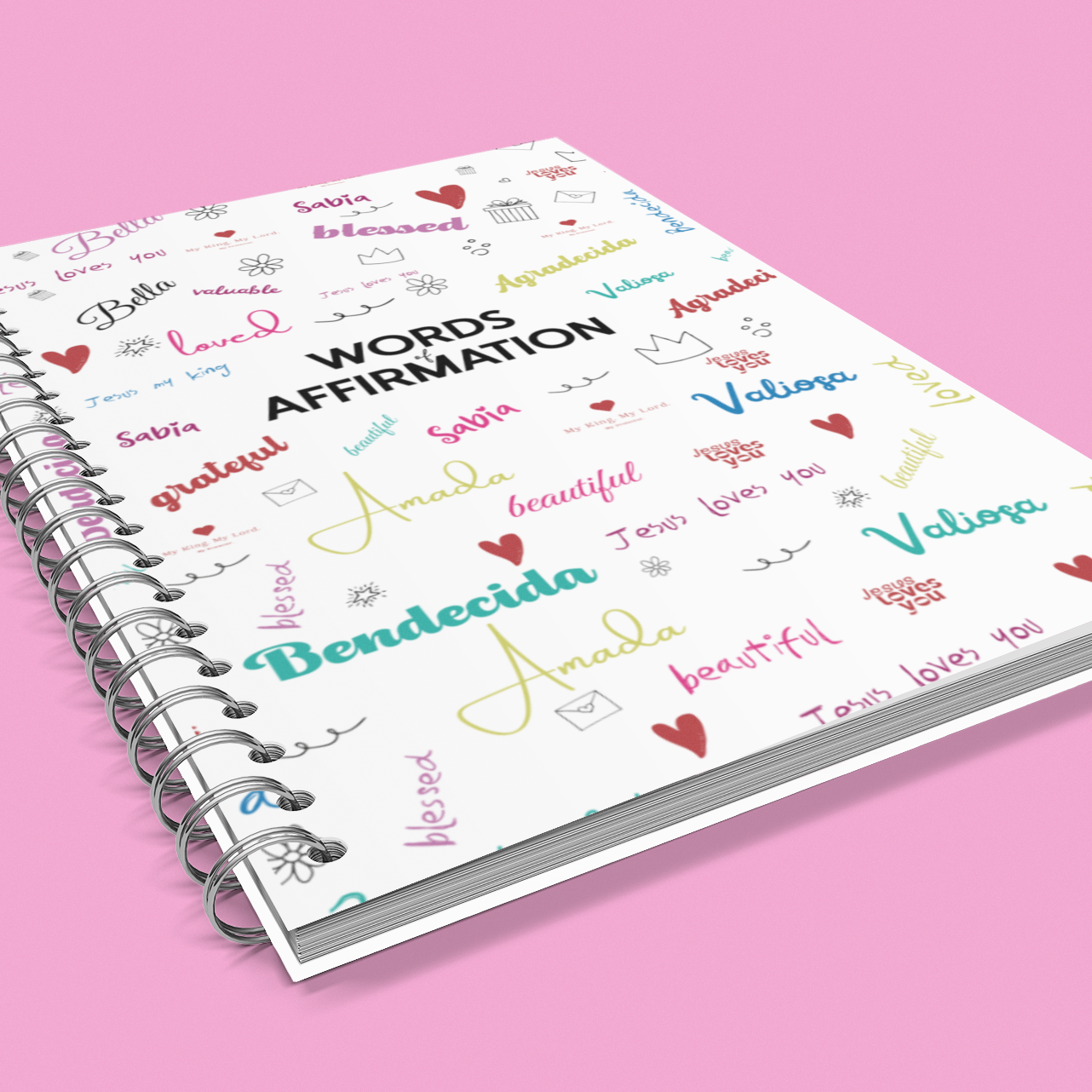 Christian Affirmation Journal – Faith-Based Notebook for Women | Inspirational Prayer & Gratitude Journal | Christian Gift