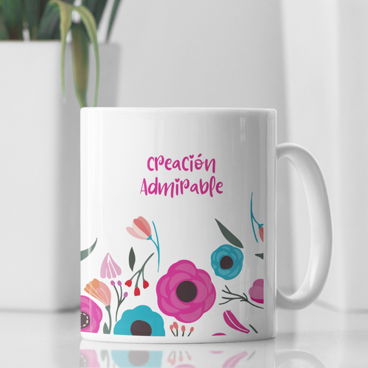 "Fearfully & Wonderfully Made Mug – Psalm 139:13-14 | Christian Gift for Women | Inspirational Bible Verse Coffee Cup