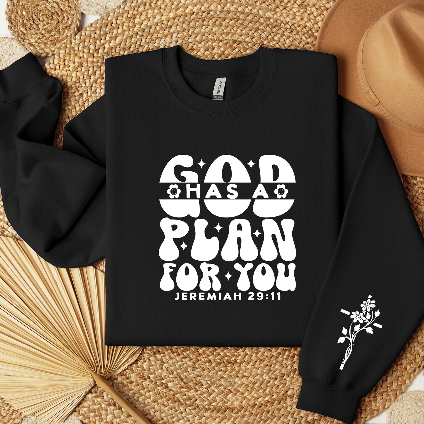 Christian Hoodie, God Has A Plan Hoodie, I have A Purpose Religious Hooded Sweater, Gift For Ladies and Teenagers, Christian Apparel