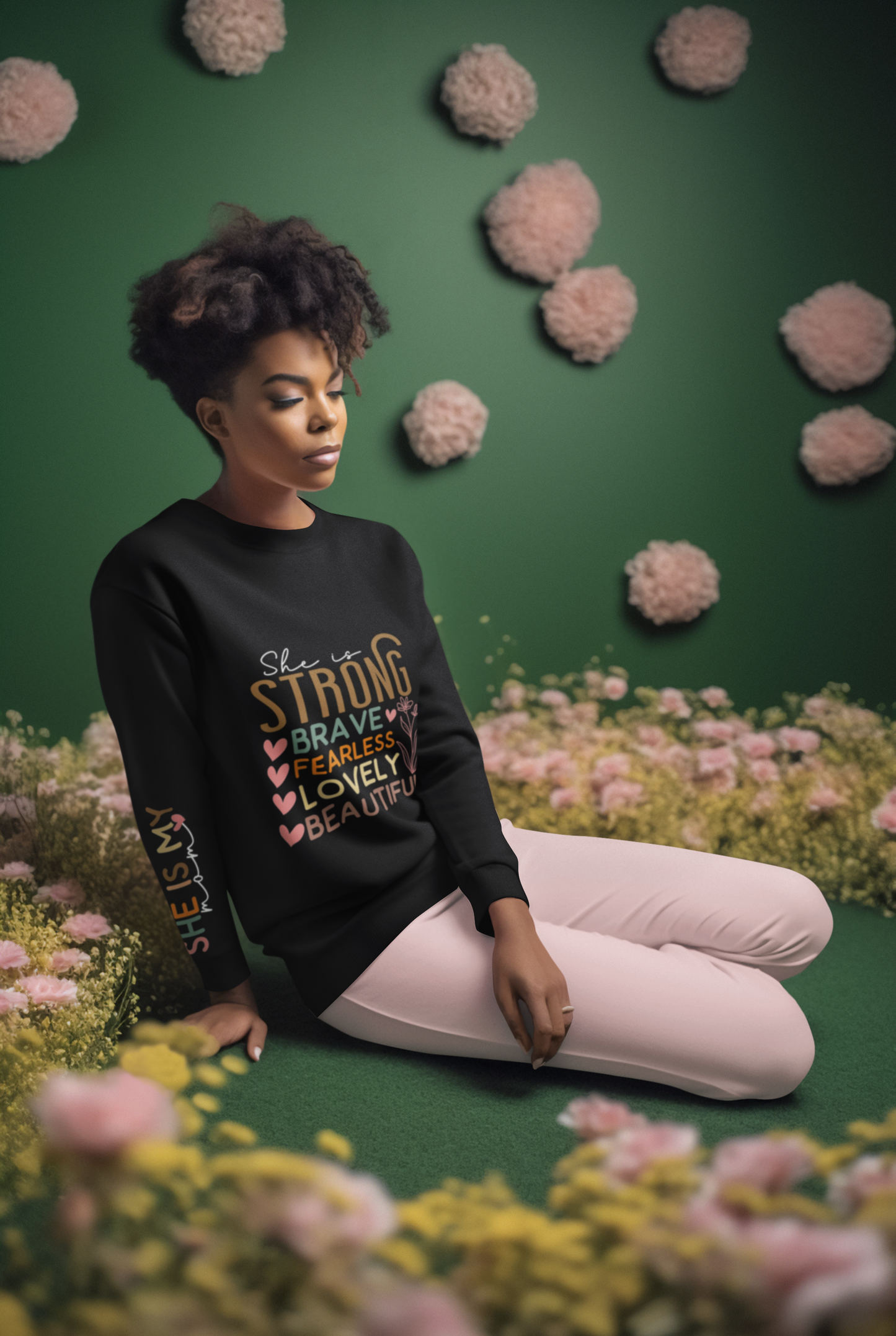 Mother's Day Sweatshirt, Female Empowerment Gift, Mommy Vibes Tee, Mom Power Hoodie, Mothers Day Gift, Gift for Mama Woman