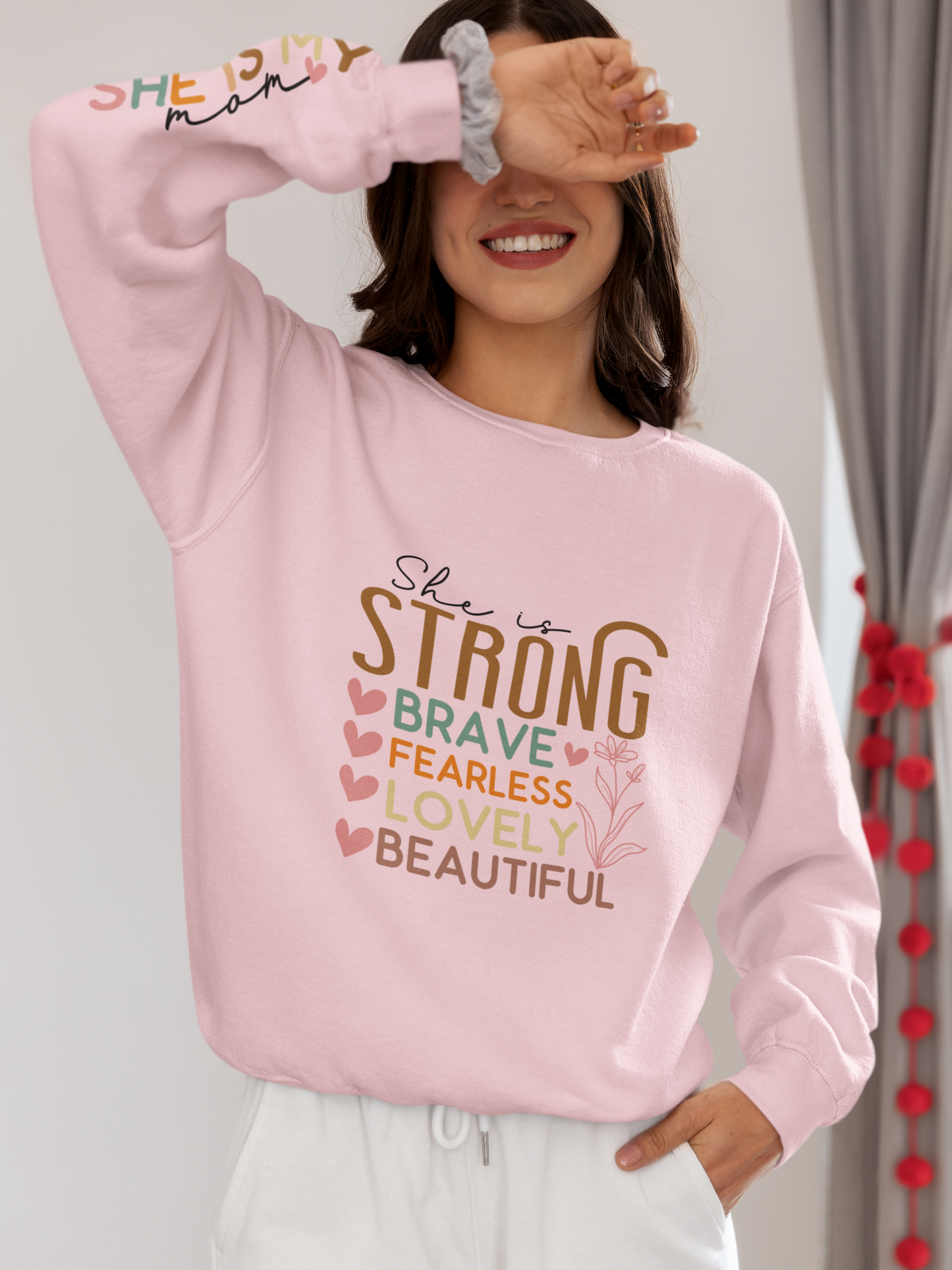 Mother's Day Sweatshirt, Female Empowerment Gift, Mommy Vibes Tee, Mom Power Hoodie, Mothers Day Gift, Gift for Mama Woman