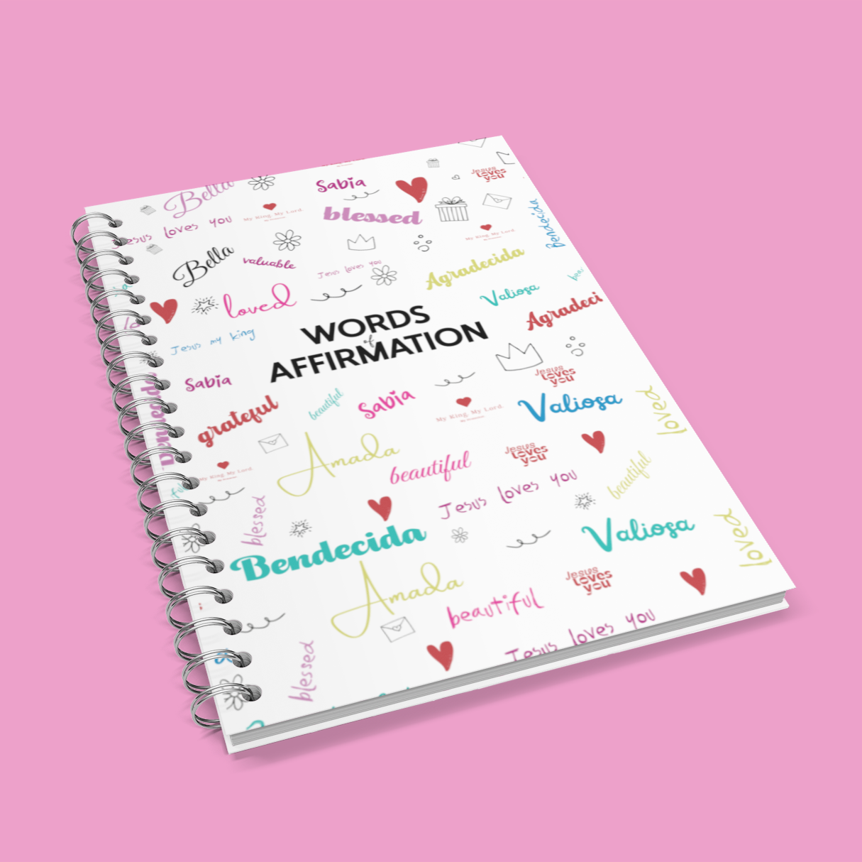 Christian Affirmation Journal – Faith-Based Notebook for Women | Inspirational Prayer & Gratitude Journal | Christian Gift