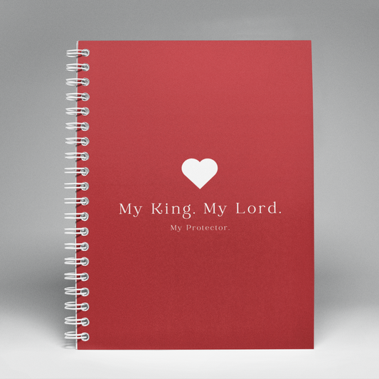 My King, My Lord, My Protector: Boutique Christian Planner for Empowered Women – Daily Faith, Inspiration & Blessings Notebook 8"x6"