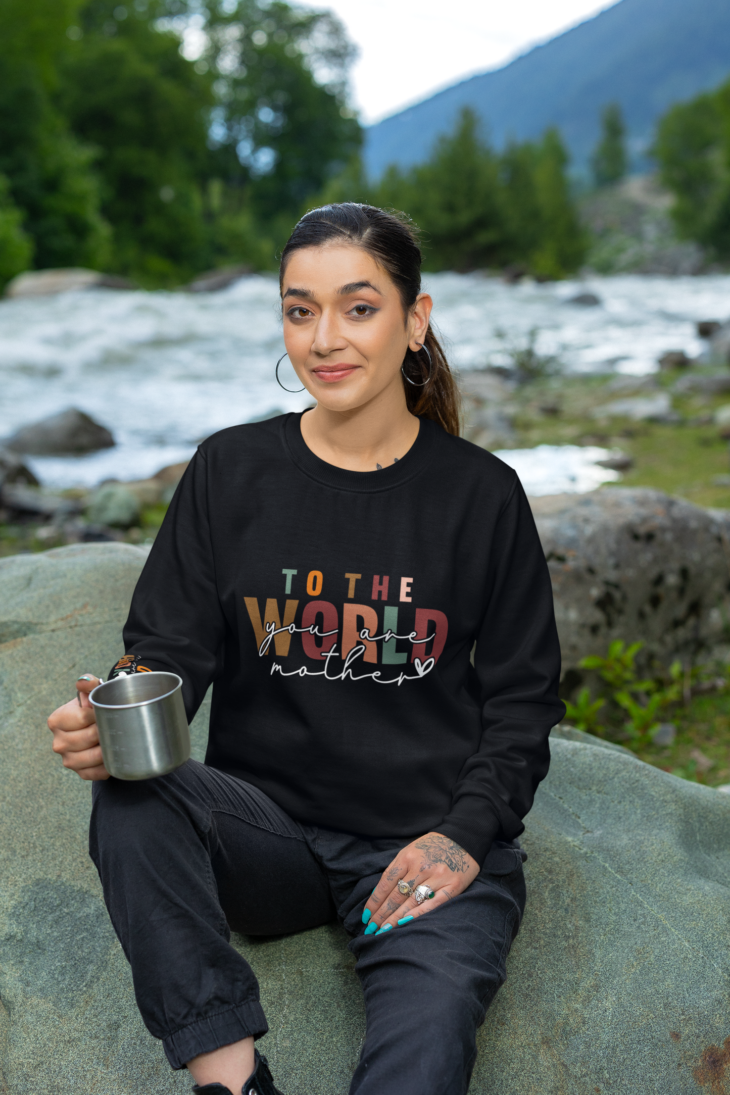 To The World You Are A Mother Sweatshirt, Mothers Day Gift , Mother's Day Hoodie, Mommy Vibes Tee, Mom To Be Hoodie, Gift for Mama Woman